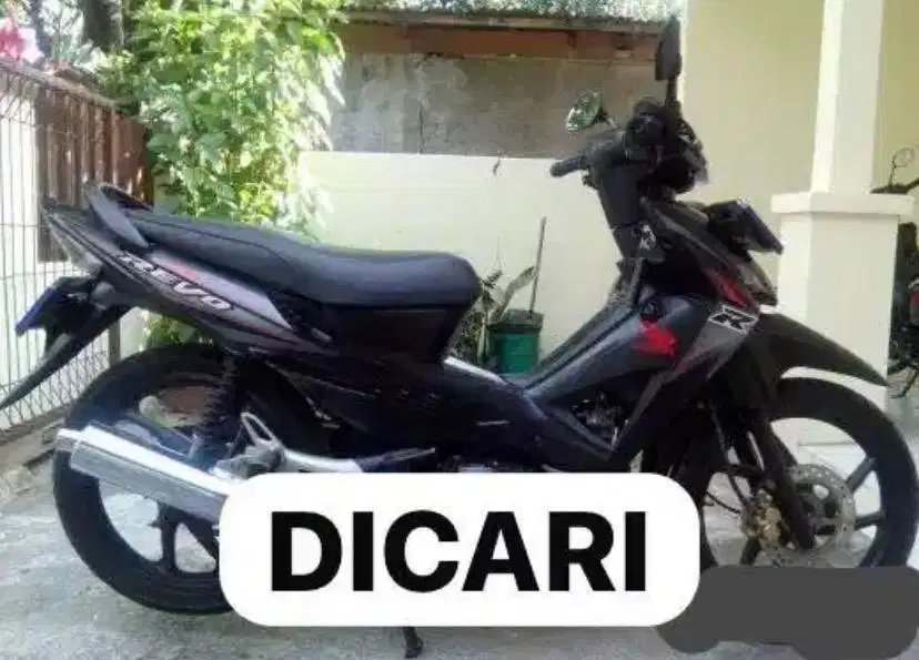 Di Cari Honda Revo Lama Kapinis Awal, Revo Ramping Tahun 2007 Ke Atas