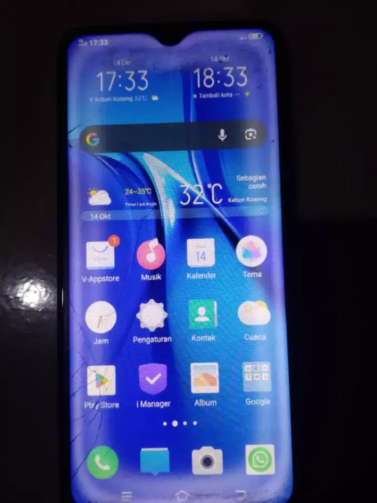 Di jual Vivo Y19 8/256 minus
