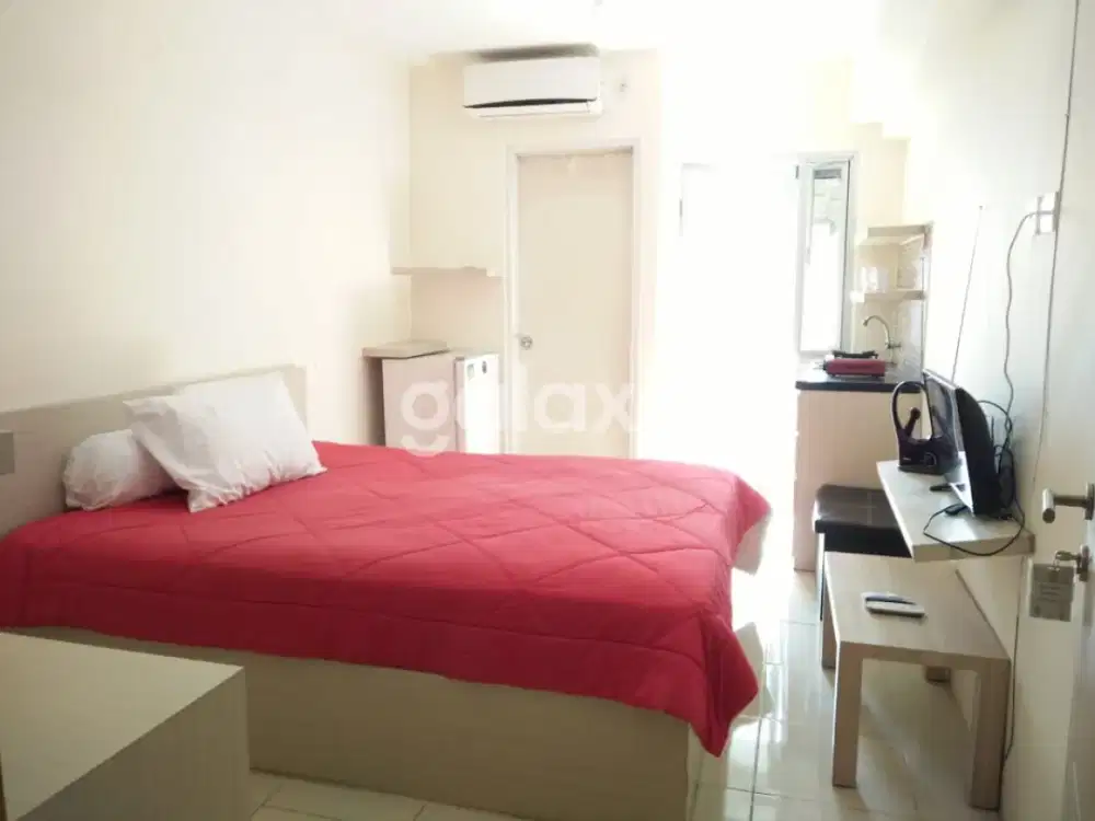 SEWA APARTEMEN EDUCITY STUDIO FULL FURNISH
