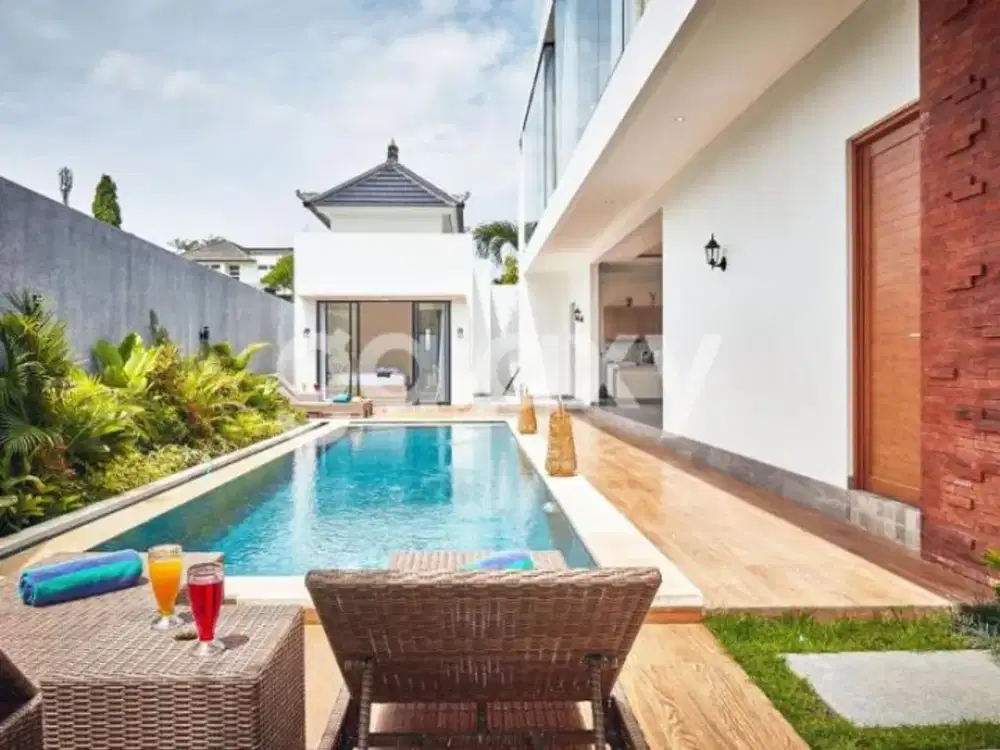 TANAH BONUS VILLA DI BATU MEJAN ECHO BEACH CANGGU BADUNG, BALI