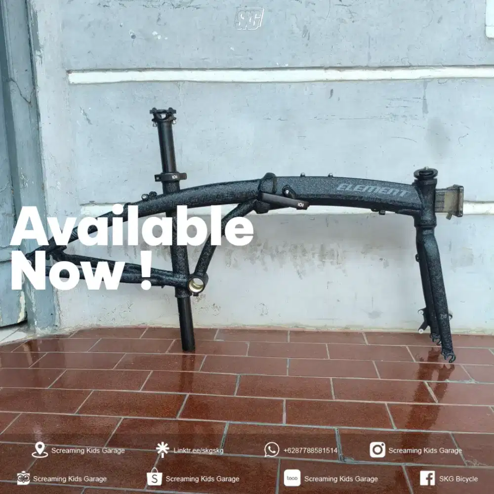 Frame sepeda Ecosmo Z10 Coral Special Edition Full Alloy