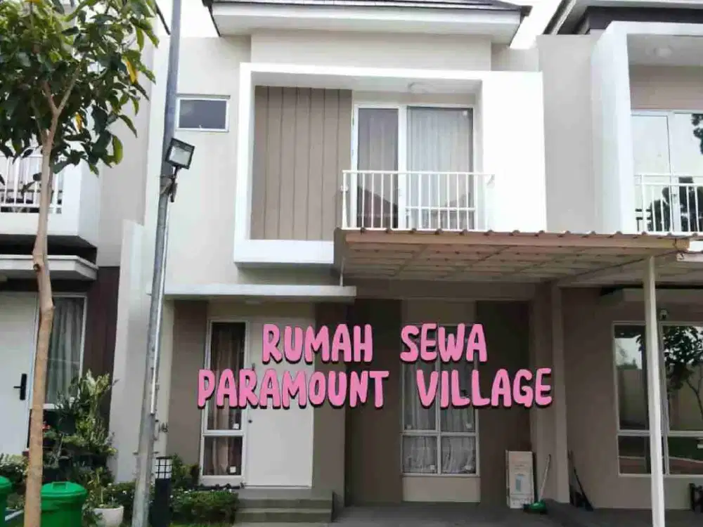 RUMAH SEWA SEMI FURNISH PARAMOUNT VILLAGE DEKAT PUSAT KOTA SEMARANG
