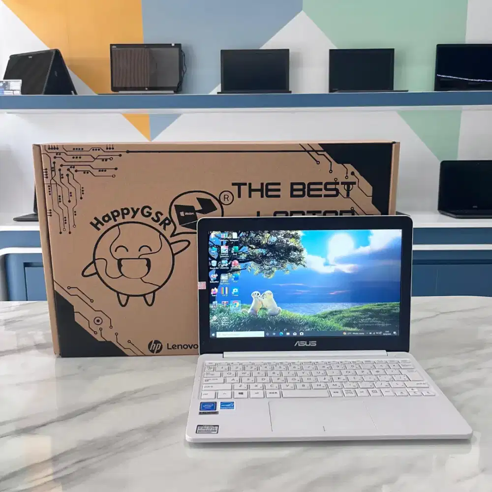 [As10] Laptop Asus Editing&Desain 4GB SSD 12inch COD Jabodetabek