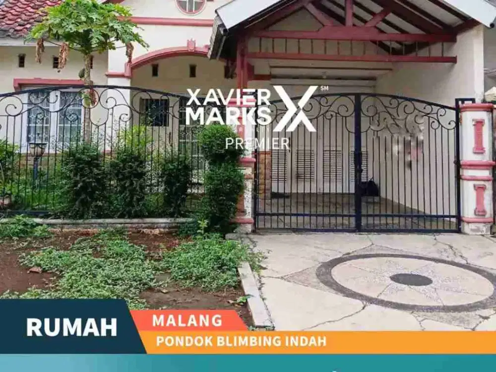 h084 Turn Harga ! Rumah Free Furnish PBI Araya Malang