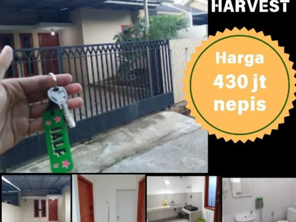 Jual Cepat Rumah Siap Huni. Harvest City Cileungsi Cibubur.