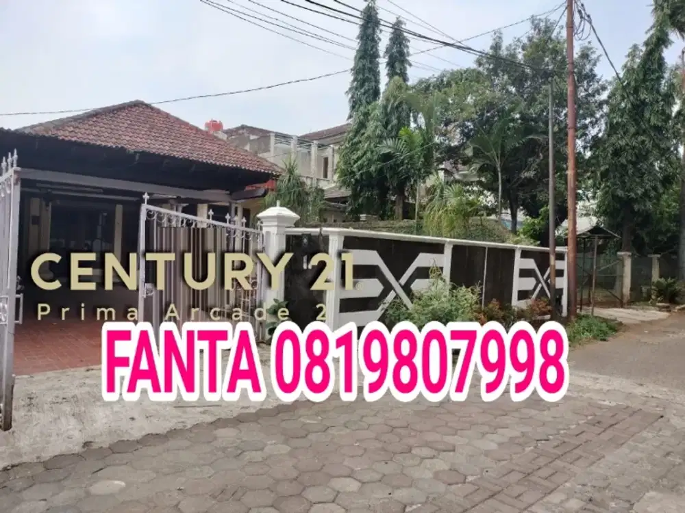 Rumah komplek bintaro jak sel cocok untuk bisnis dan huni