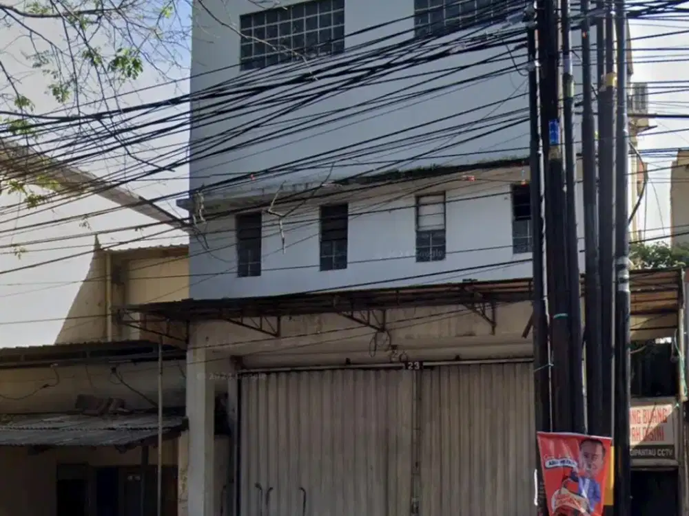 DILELANG Ruko 3 lantai SHM siap pakai strtaegis mainroad Jl. Rajawali Barat 23, Bandung