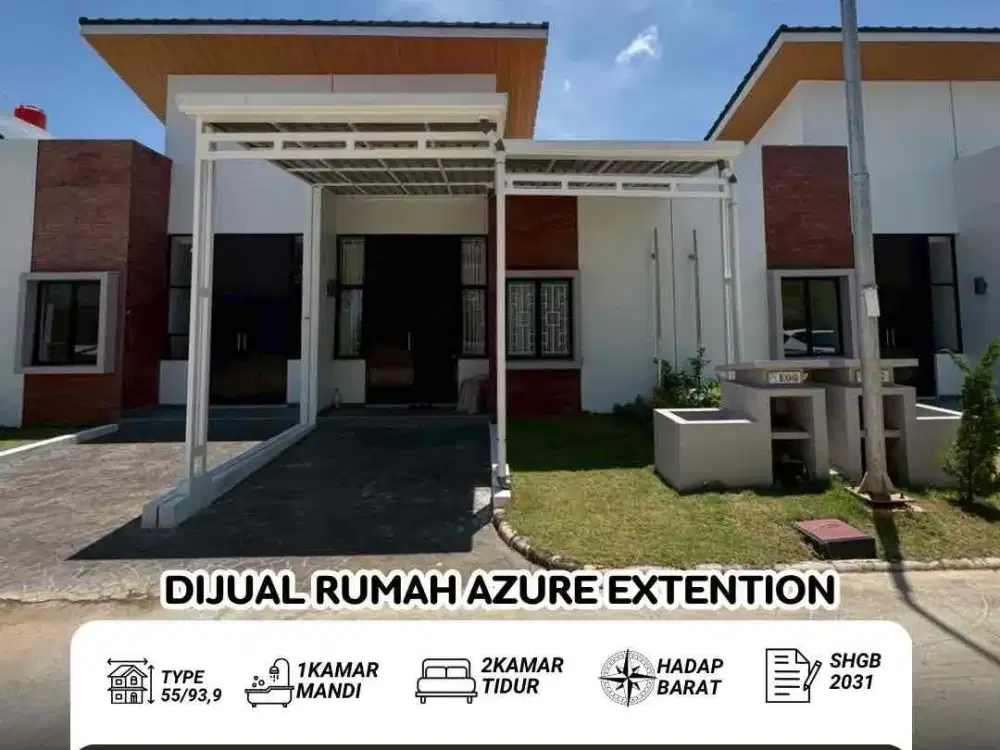 Dijual Rumah Azure Bay extension