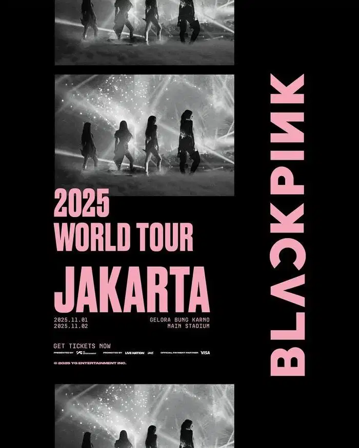[DAY 1 - PLATINUM] TIKET BLACKPINK WORLD TOUR  IN JAKARTA