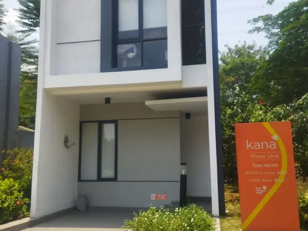 Limited Offer! Dijual Rumah Minimalis di Cluster Eksklusif Kana – Kota Harapan Indah, Strategis