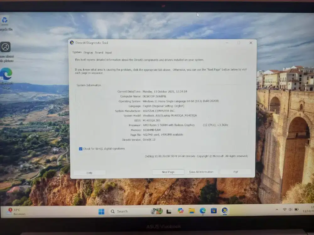 ASUS VIVOBOOK M1403Q