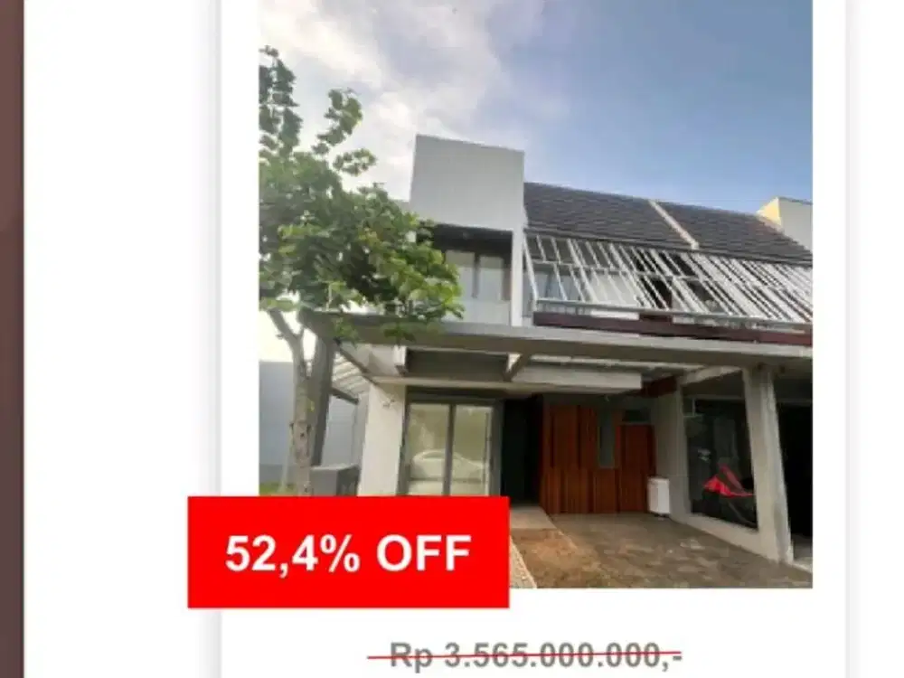 Turun Harga! Dijual Rumah Japanese Style di Cluster Asera Nishi, Harapan Indah Bekasi – Lokasi Strategis