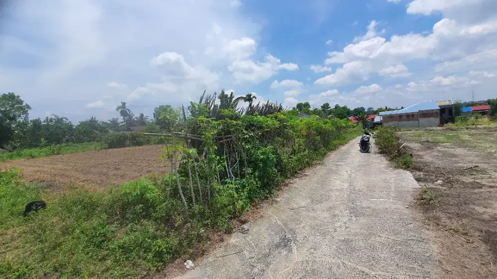Jual Tanah siap bangun  BU