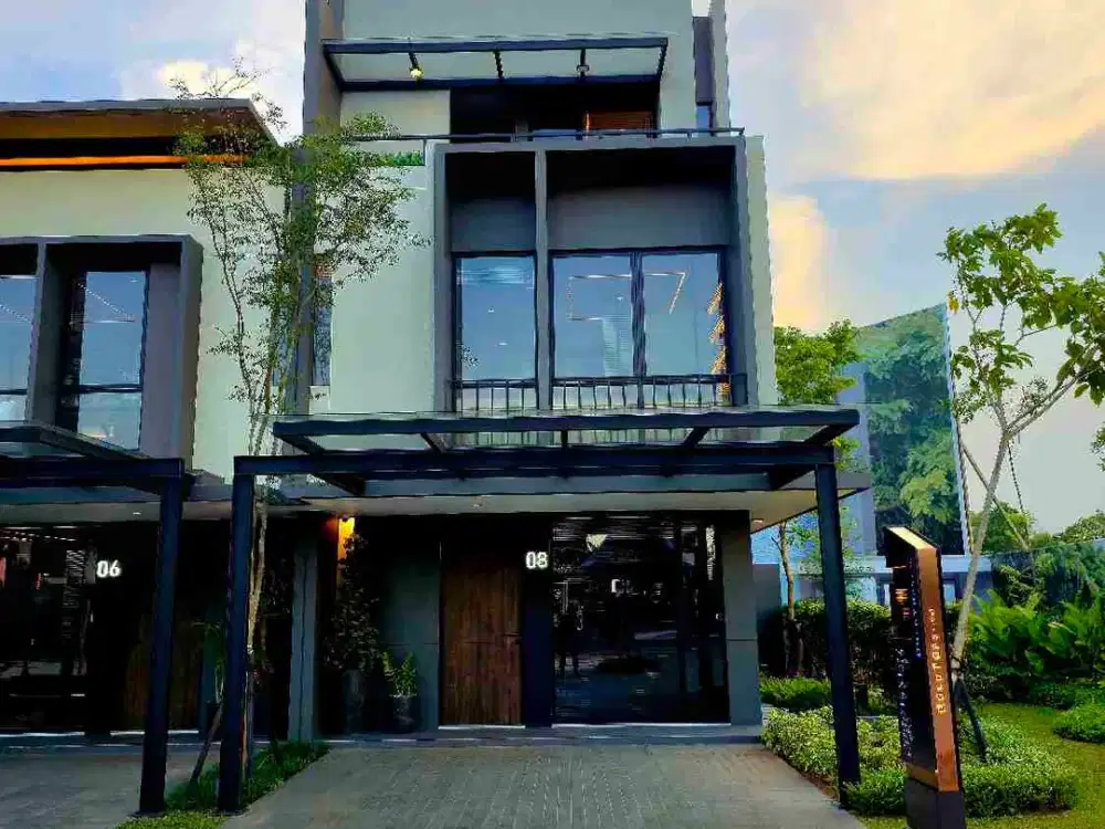 Rumah 3 Lantai Park Serpong Tipe GoldTops By LippoLand DP 0%