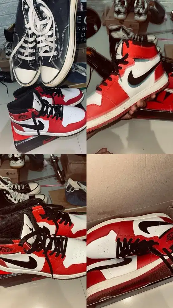 dijual 2 sepatu harga cuma 250 bisa nego