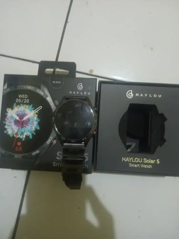 Dijual jam haylou solar 5 bekas