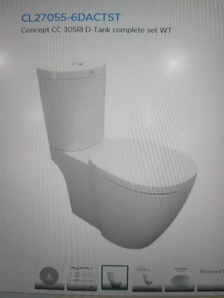 Jual Toilet Duduk American Standard NEW