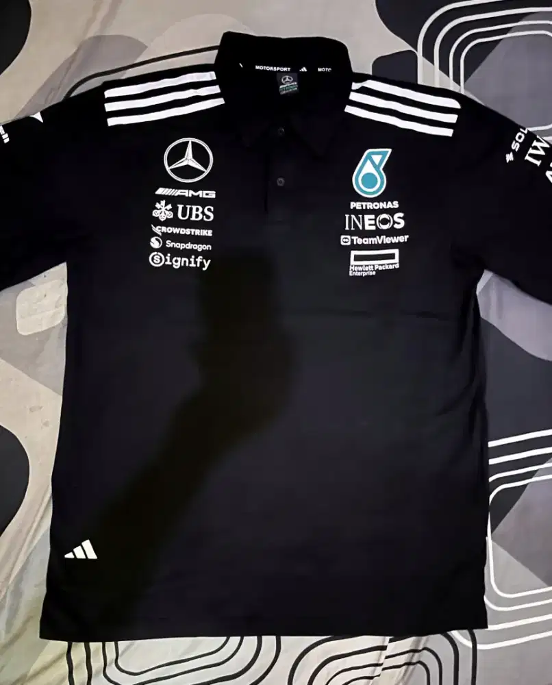 POLO SHIRT F1 MERCEDES X ADIDAS 2025
