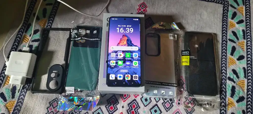 Oppo reno 10 5g 8/256 fullset mulus normal