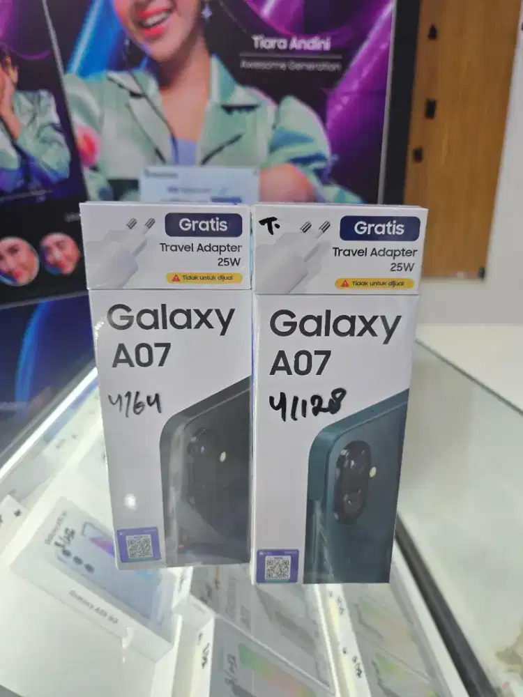 Samsung A07 Ram4/64gb & Ram4/128gb garansi resmi