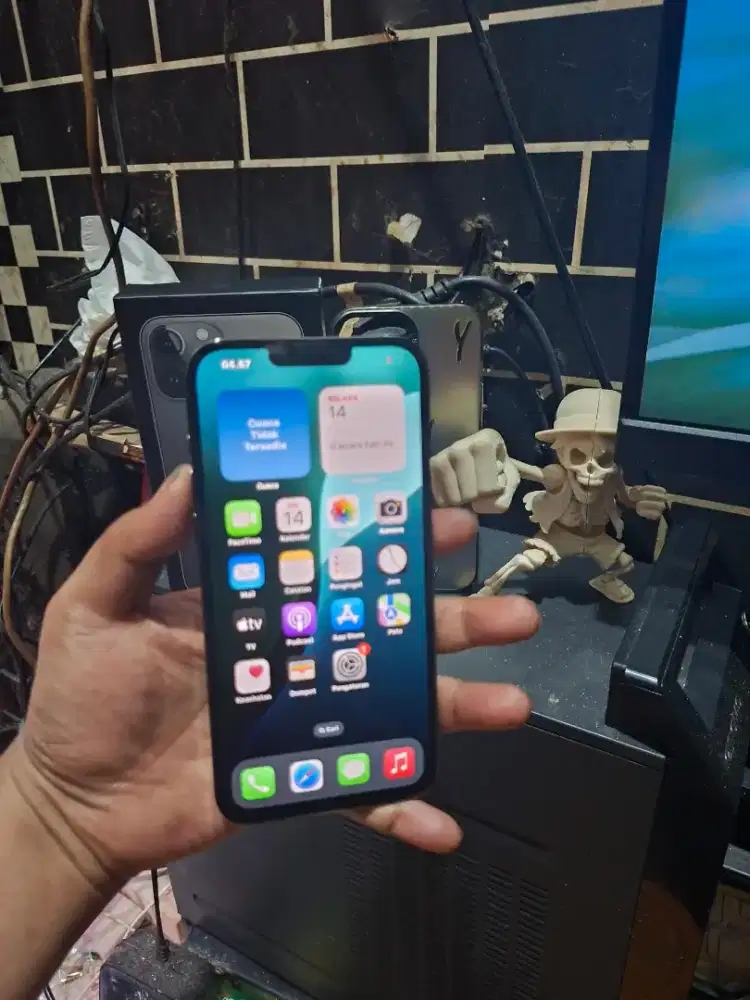 iPhone 13 Pro Max 128Gb iBox Mulus Normal Siap Pakai