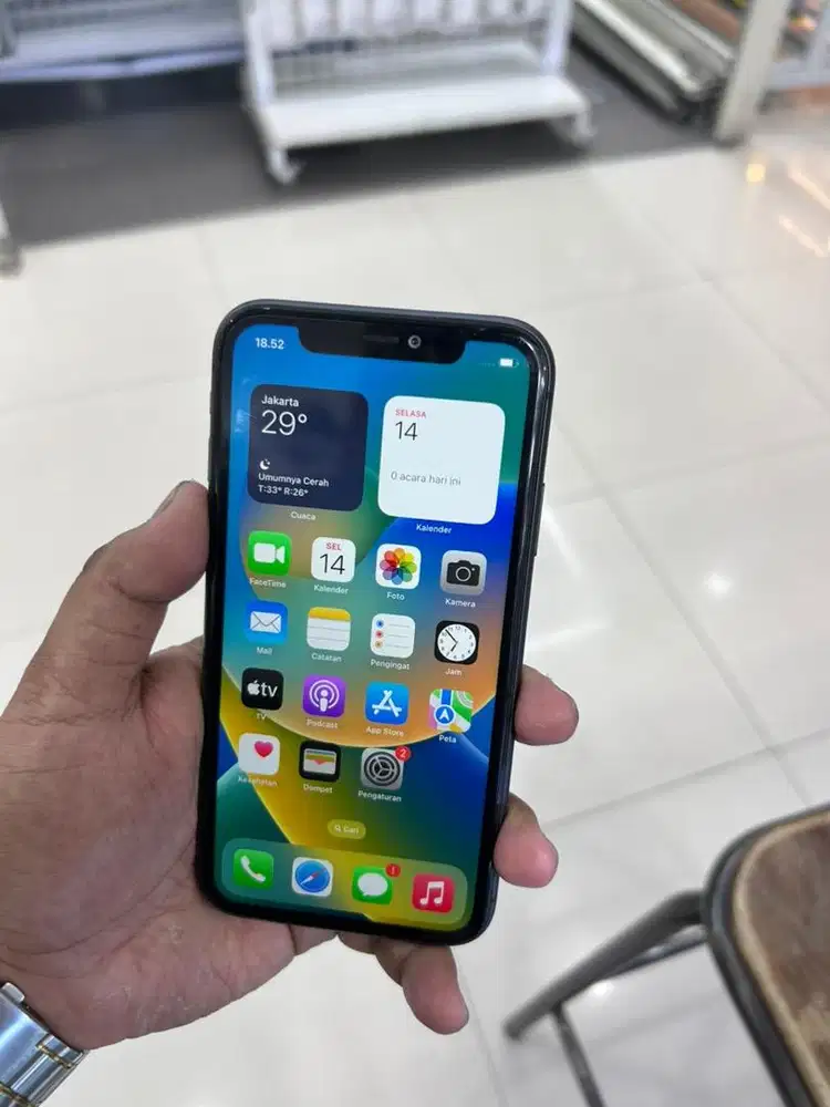 Iphone 11 128GB ex resmi iboxx Hp dus ori aja mines face id