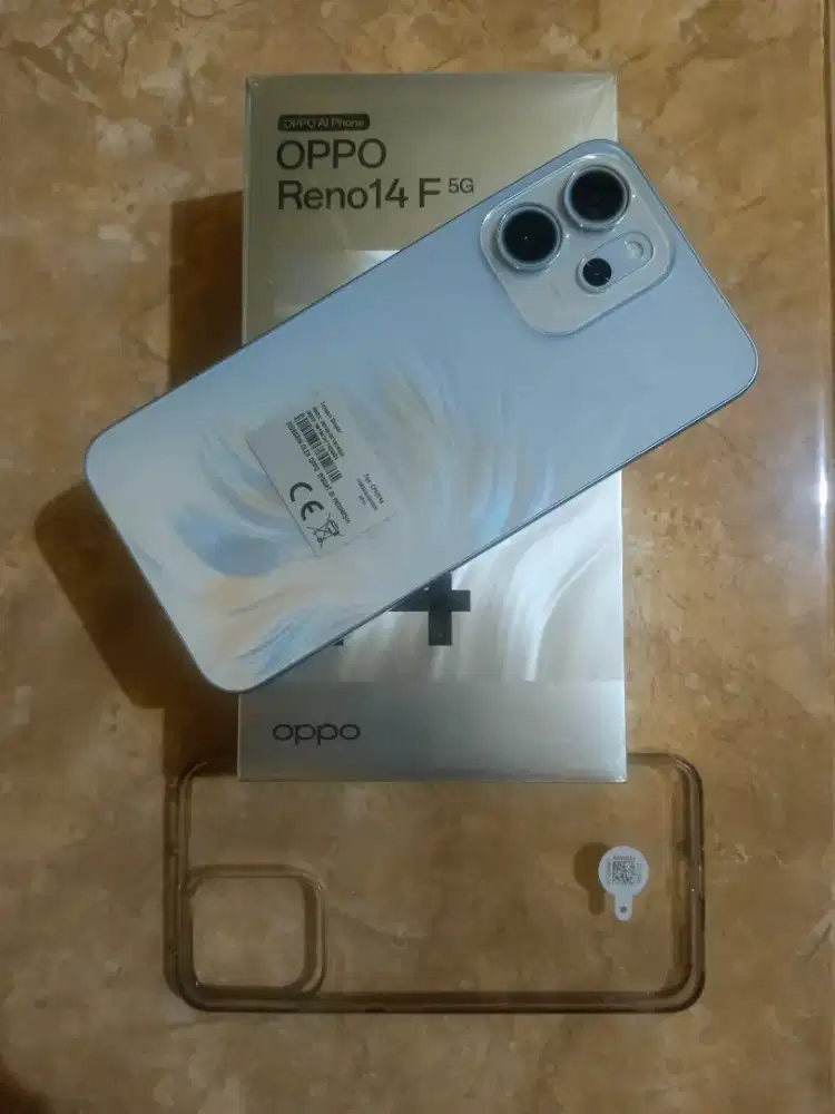 Jual Oppo Reno 14f 5g ram8/256 mulus like new
Pembelian tgl 05/09/2025