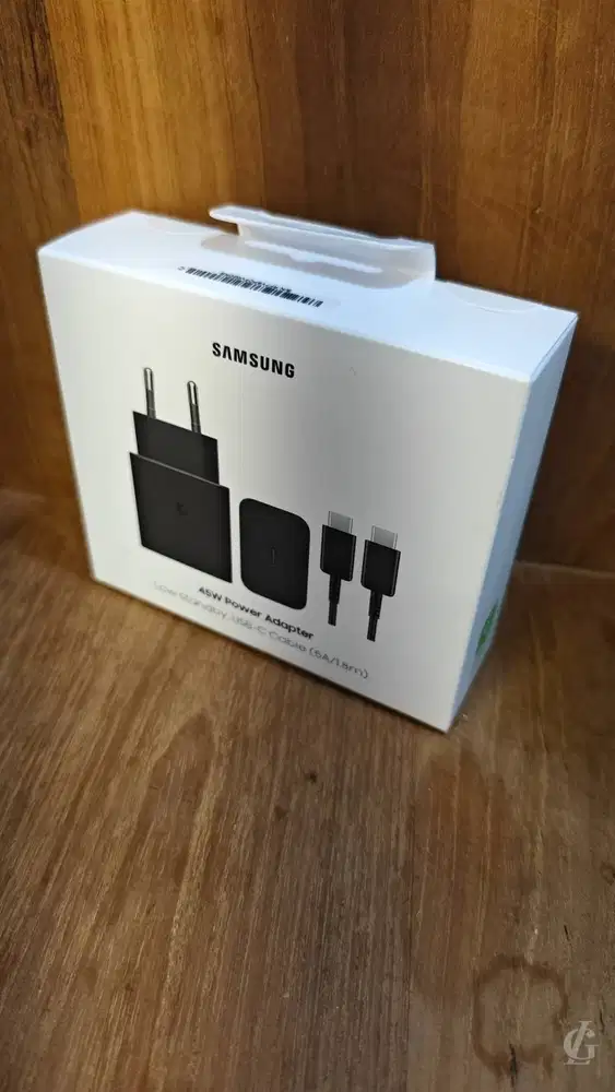 Samsung Adaptor 45w+ kabel/ New dan Original resmi