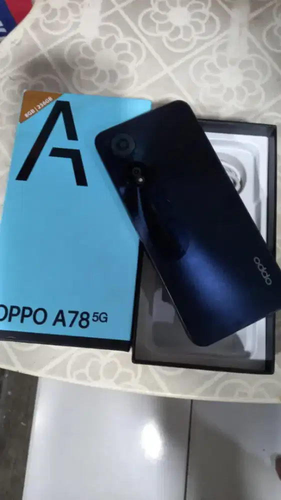 Oppo a78 8/256 lengkap