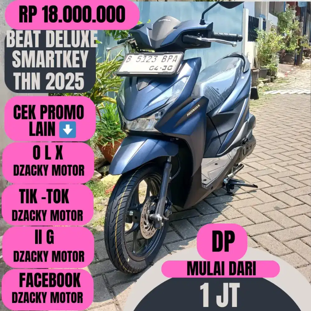 NEW BEAT DELUXE SMARTKEY THN 2025