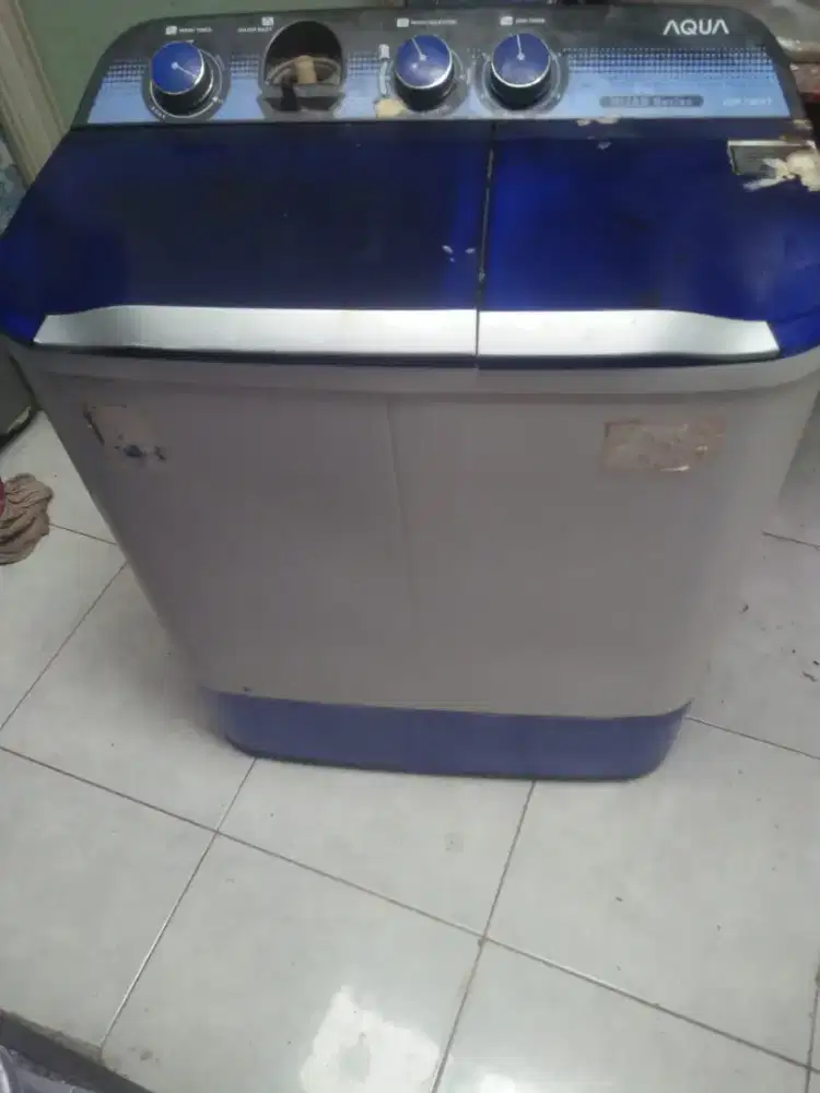 MESIN CUCI 2 TABUNG AQUA 8KG