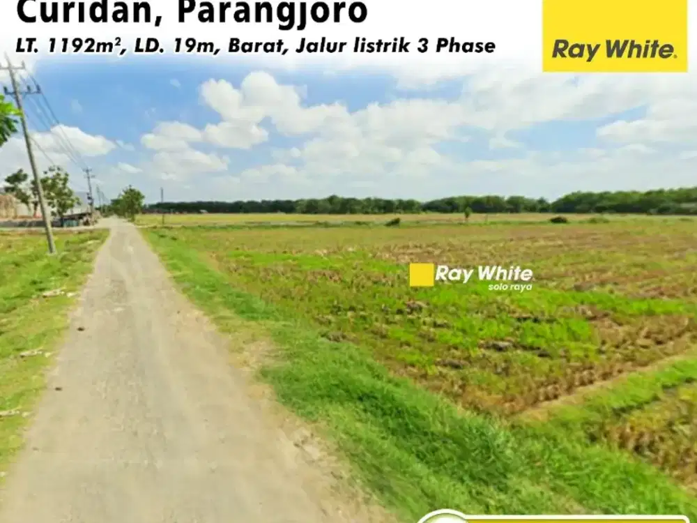 Tanah Dijual Zona Kuning Parangjoro Sukoharjo,  Status Pekarangan