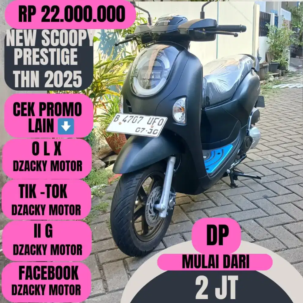 NEW SCOOPY PRESTIGE THN 2025