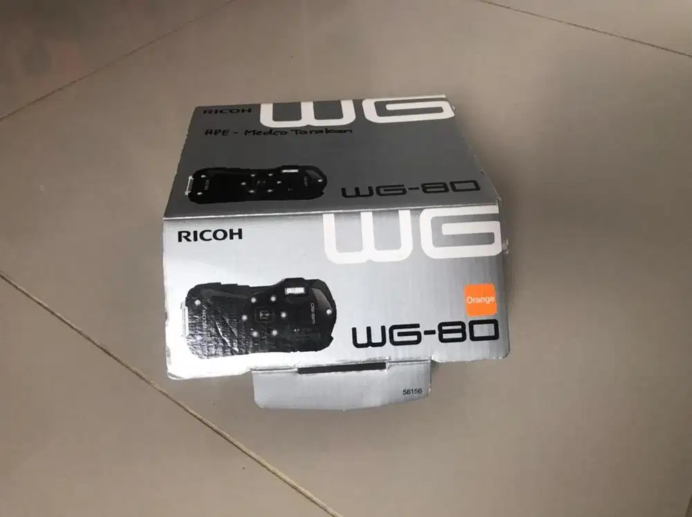 DIJUAL KAMERA RICOH WG 80