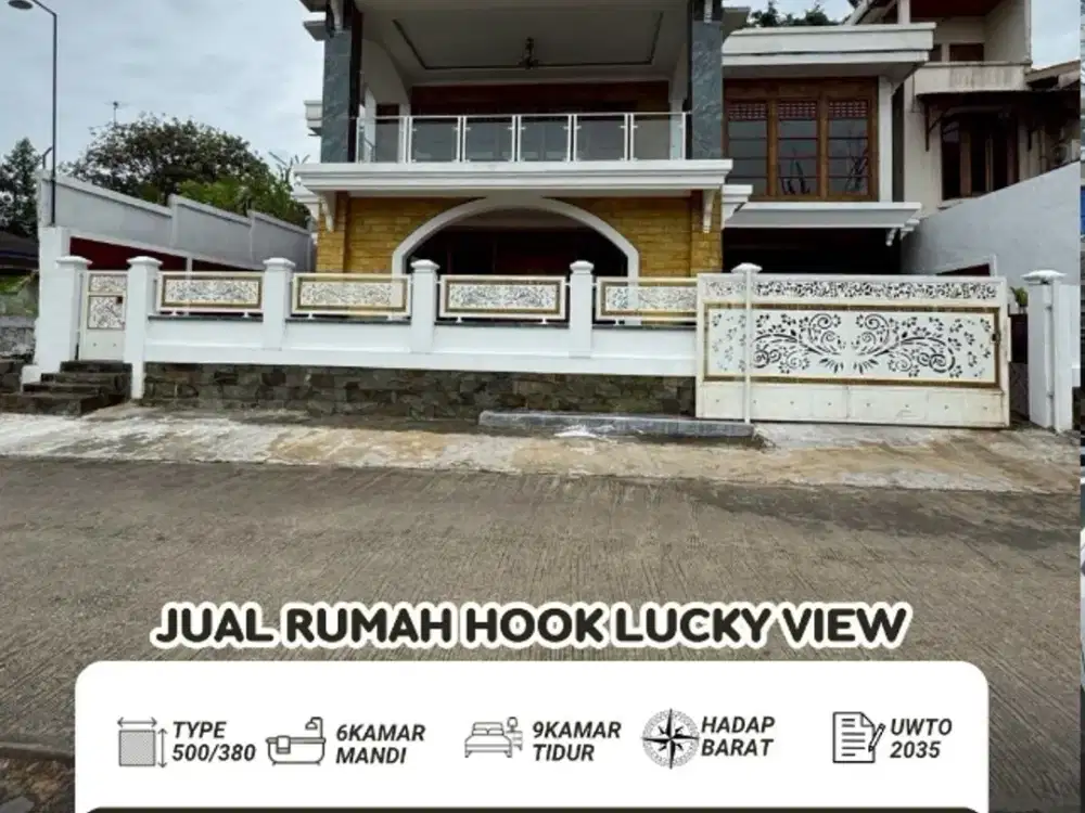 Dijual cepatPerumahan 2,5 lantaiLucky ViewBaloi Indah