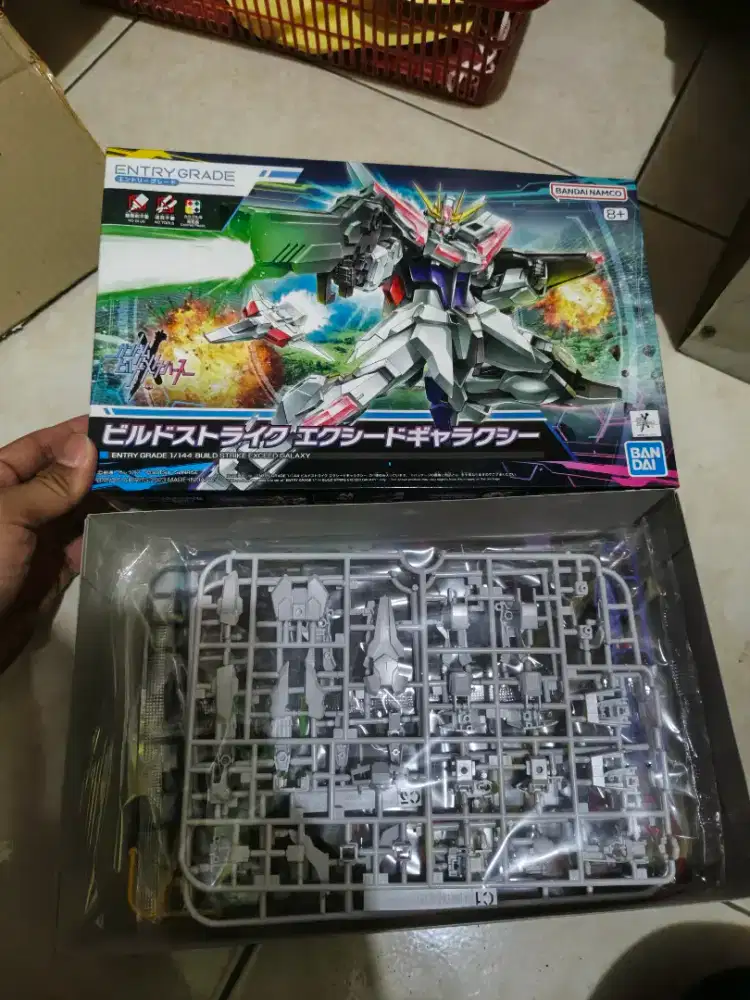 Gundam EG Build Strike Exceed Galaxy – MISB, Kondisi Mulus