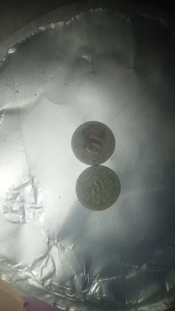 Uang kuno 10 rupiah tahun 1971