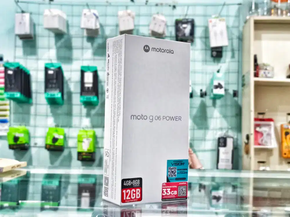 MOTO G06 POWER 4/128 NEW SEGEL TERMURAH GARANSI RESMI 1 TAHUN