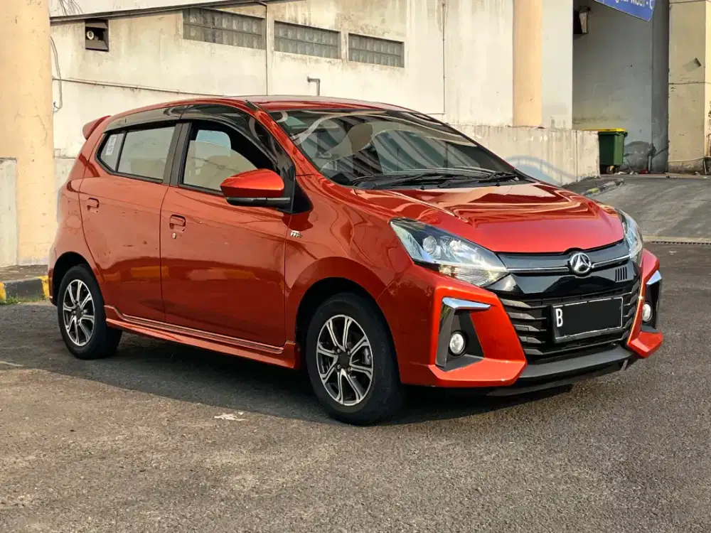 DP 9jt Ayla 1.2 R AT 2022 matic new daihatsu oranye dp pake motor