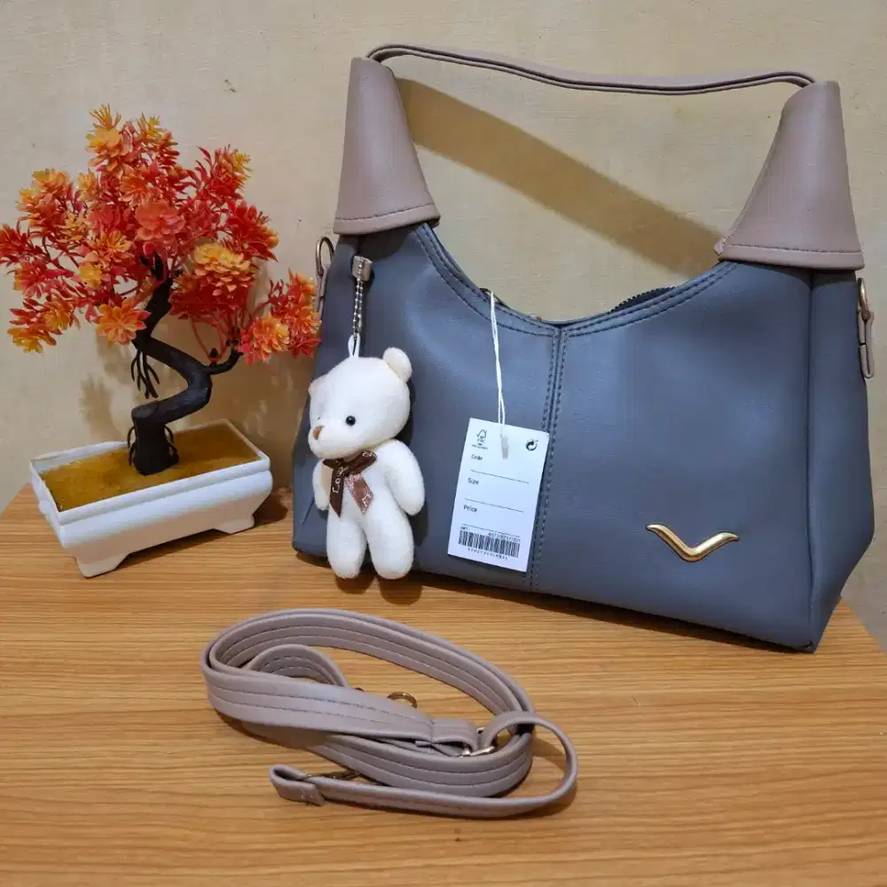 Tas Simple.muat banyak bahan lembut tidak kaku
