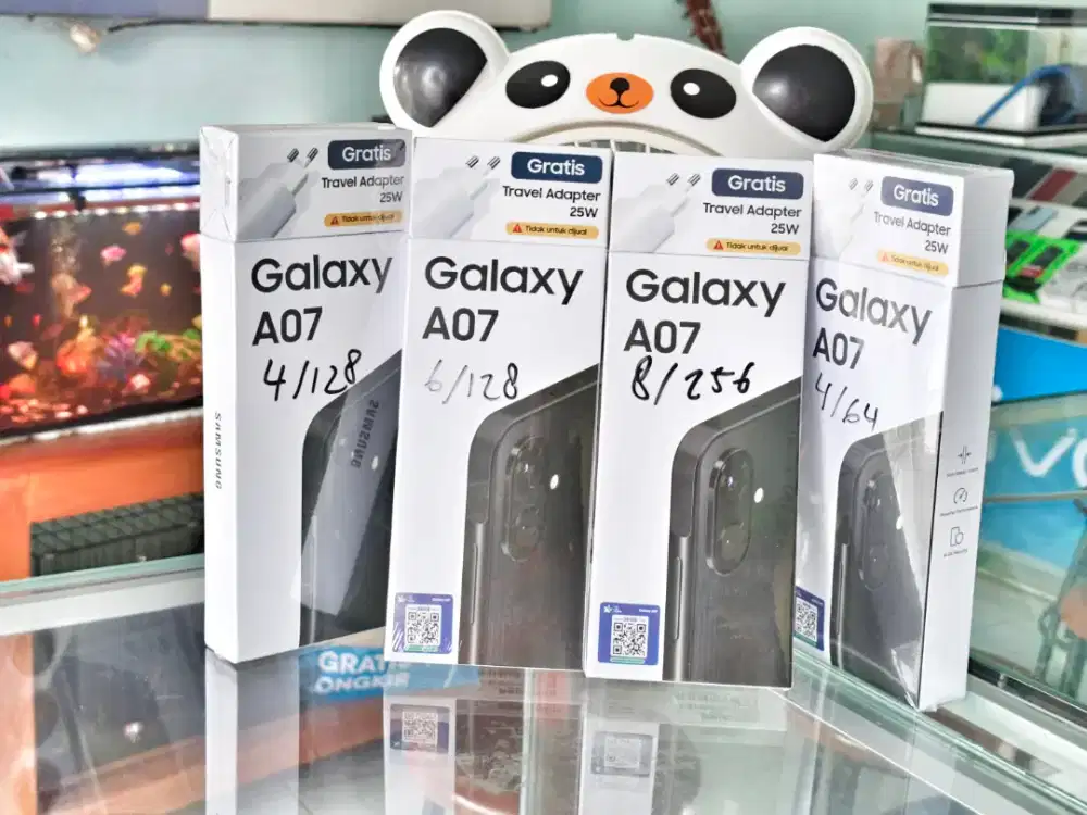 SAMSUNG A07 8/256 NEW SEGEL PROMO TERMURAH GARANSI RESMI 1 TAHUN