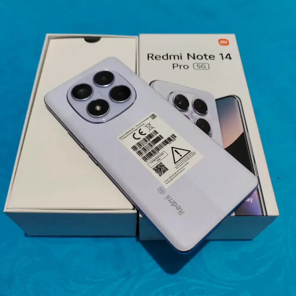 Xiaomi Redminote 14 Pro 5G 8/256gb full ori