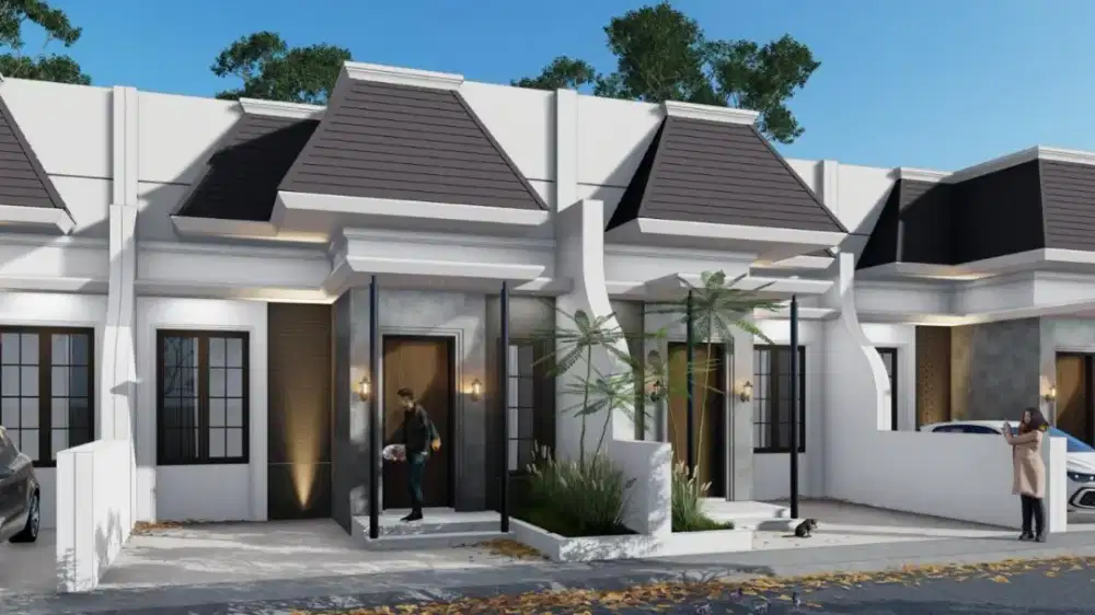 RUMAH IDEAL DI BOUGENVILLE 1 LANTAI