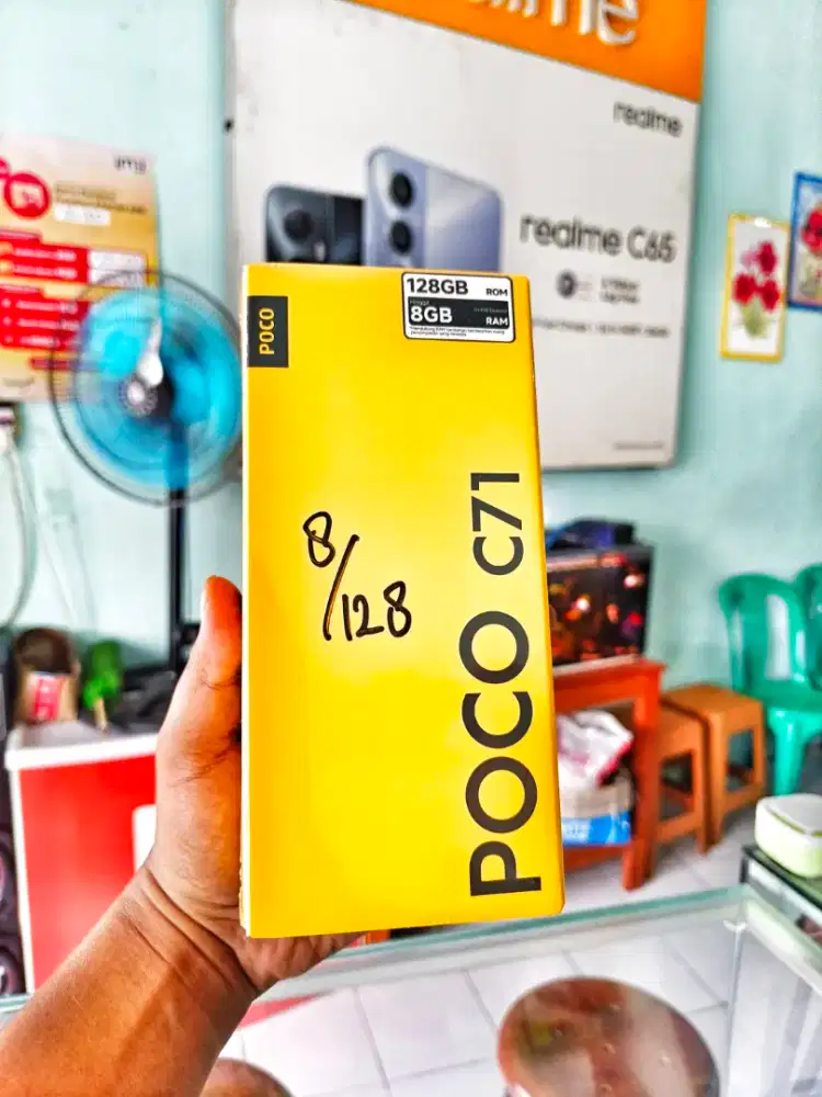 POCO C71 4/128 NEW SEGEL PROMO TERMURAH GARANSI RESMI 15 BULAN