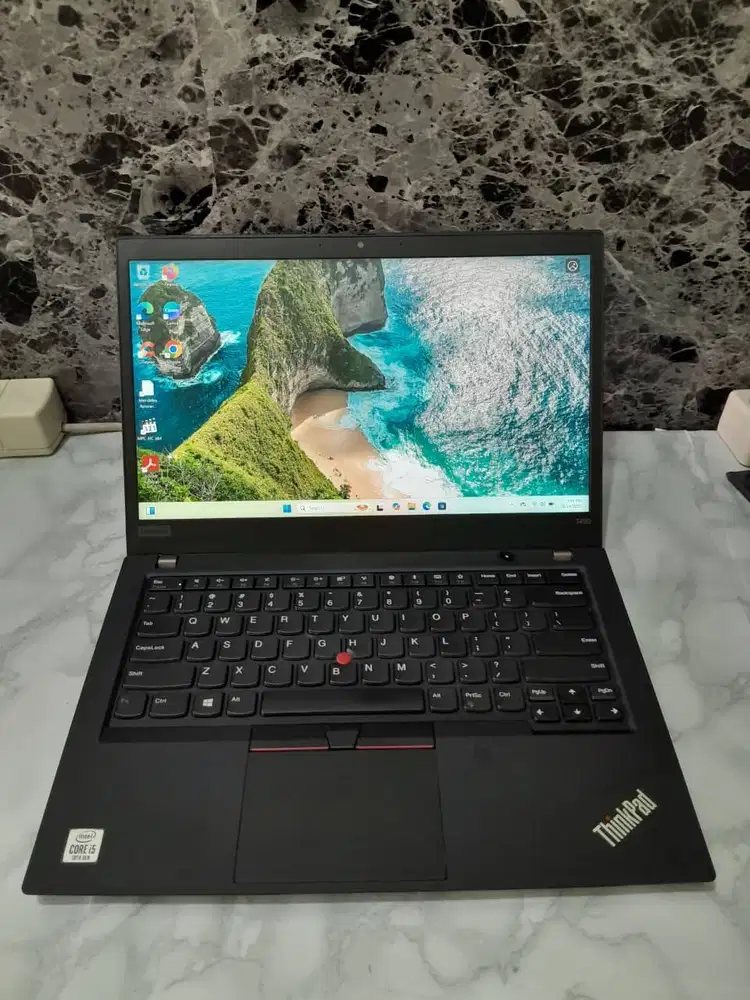 Lenovo Thinkpad T490, Core i5 gen10. Ram 16GB, SSD 256GB, Layar 14inch