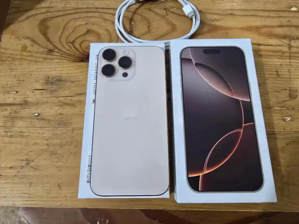 IPHONE 16 PROMAX 256GB BH 100% ALL OPERATOR FULSET MULUSSS