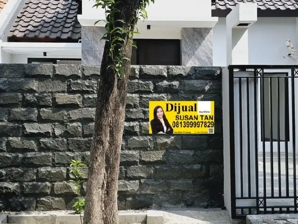 DIJUAL RUMAH CITRALAND TAMAN PUSPA RAYA GRESS BARU