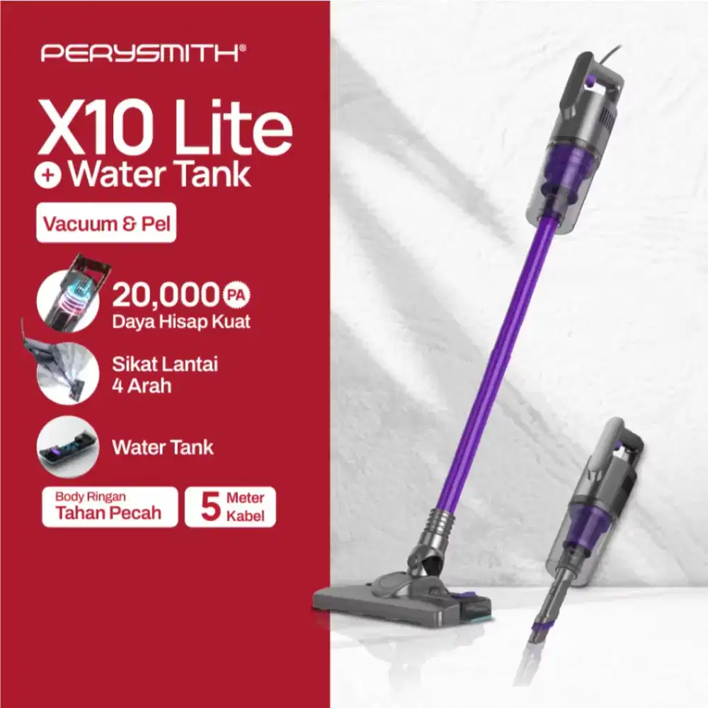 Vacuum Cleaner Perry Smith x10lite