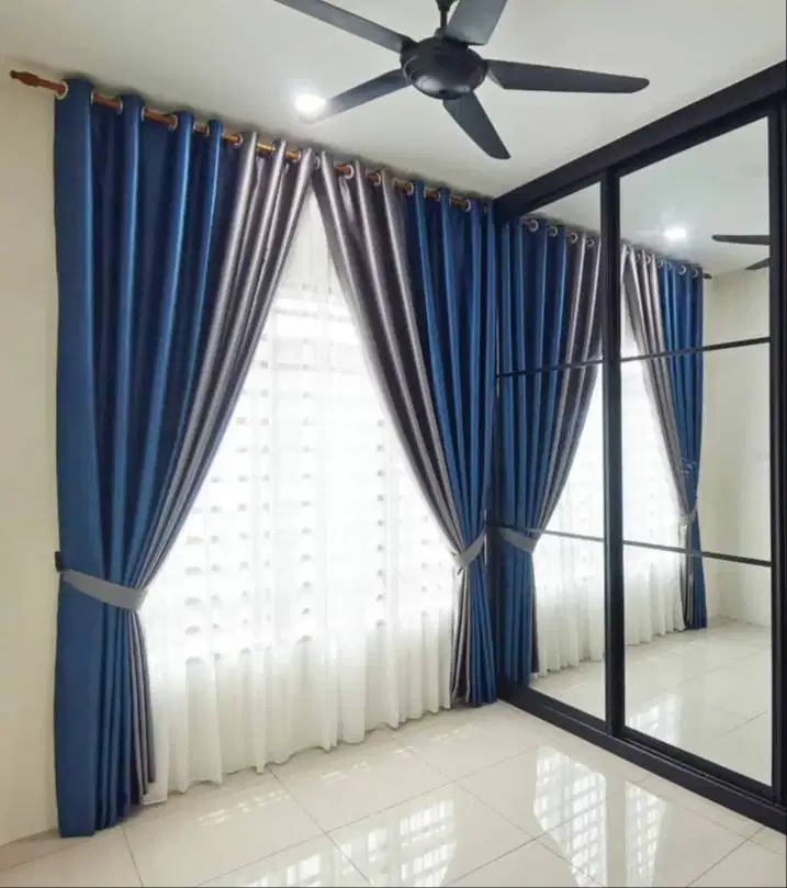 Toko Gorden Blackout Pasang Skat Klinik Hordeng Pintu Gordyn Vitrase