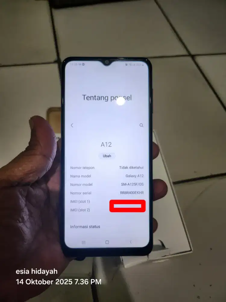 Samsung A12 SEIN 6/128